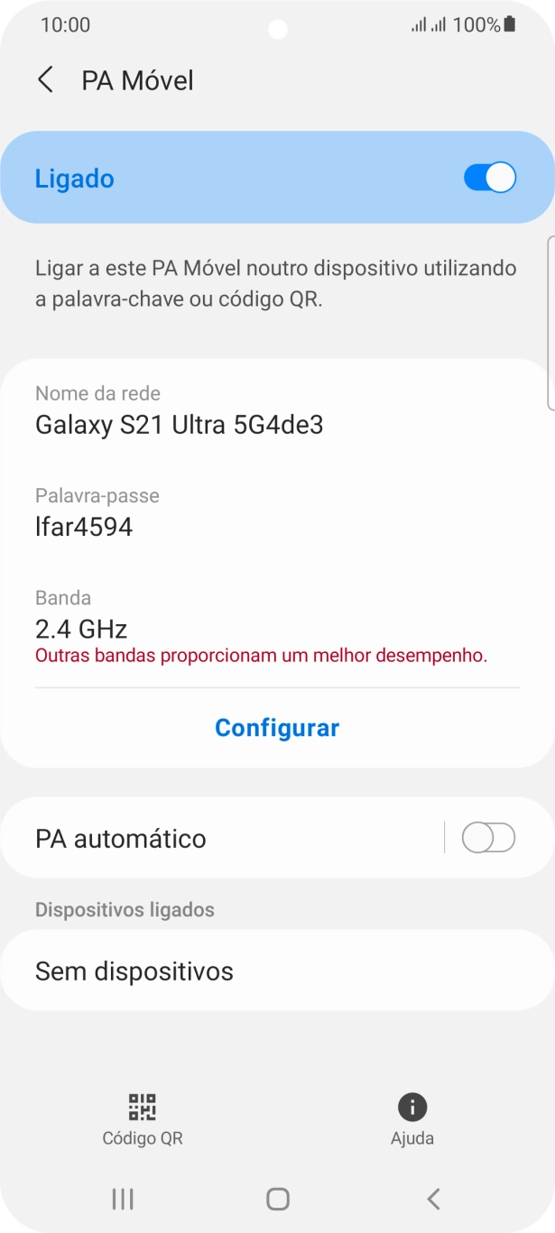 Prima a tecla de início para terminar e voltar ao ecrã inicial.