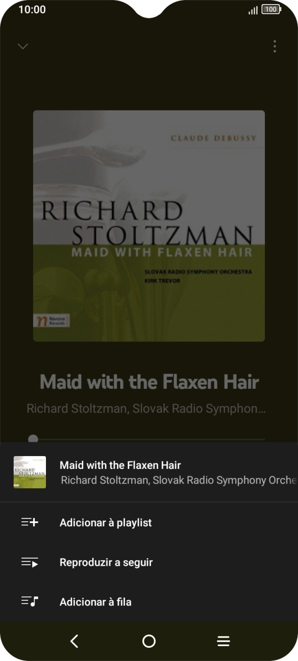 Prima Adicionar à playlist.