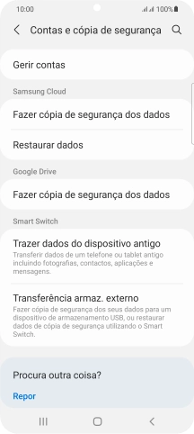 Prima Gerir contas.