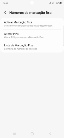 Prima Activar Marcação Fixa.