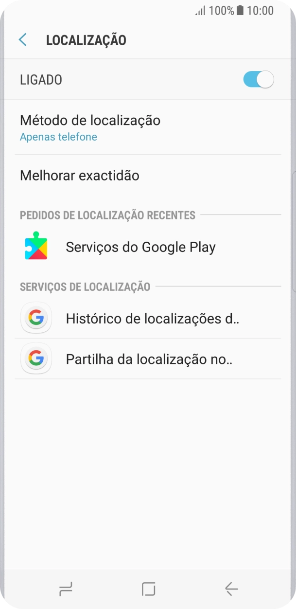 Prima Método de localização.
