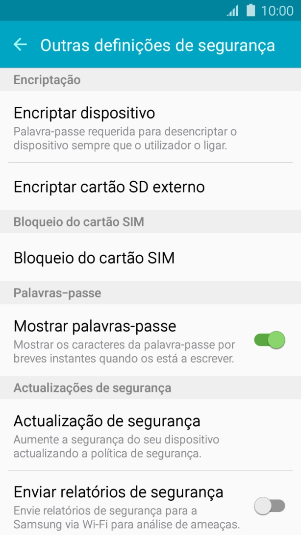 Prima Bloqueio do cartão SIM.