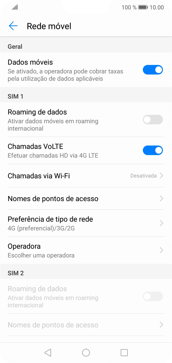 Prima Nomes de pontos de acesso.