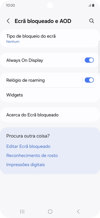 Prima a tecla de início para terminar e voltar ao ecrã inicial.