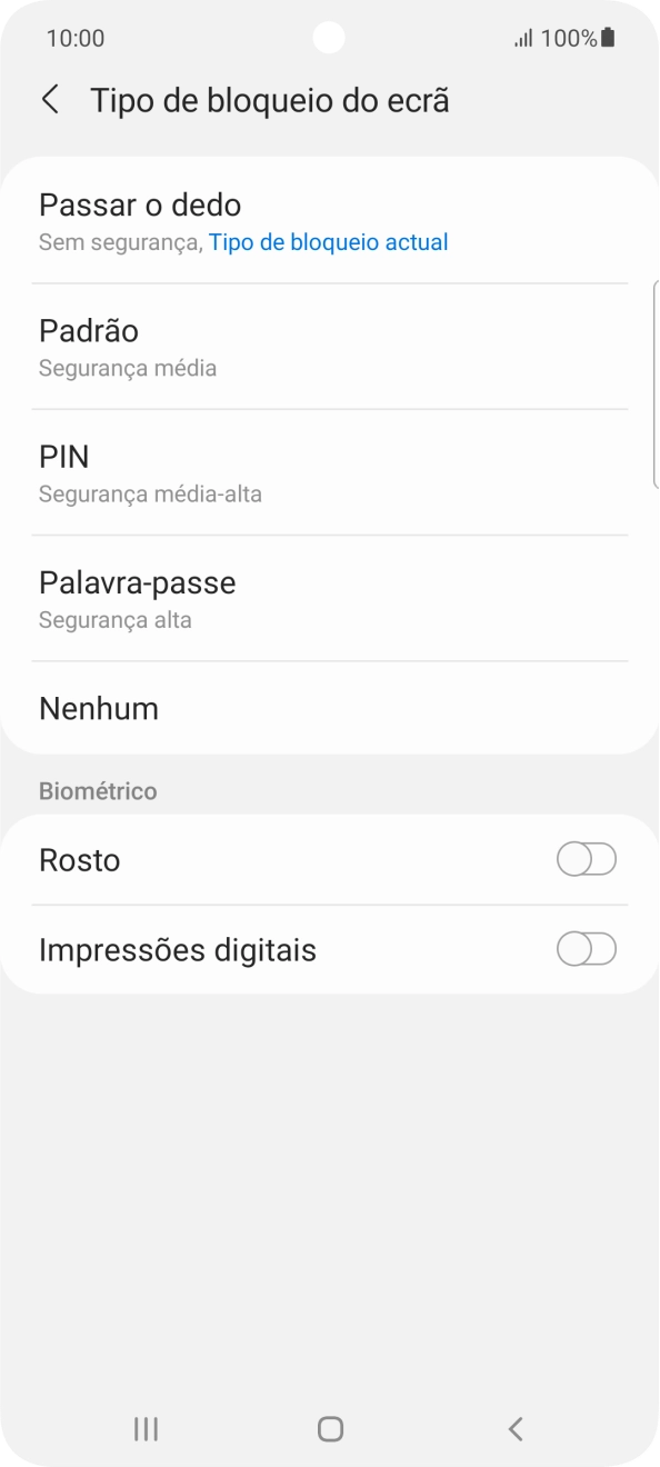 Prima Impressões digitais.