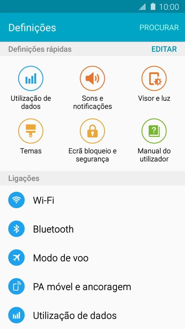 Prima Utilização de dados.
