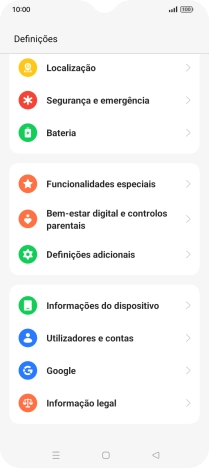 Prima Definições adicionais.