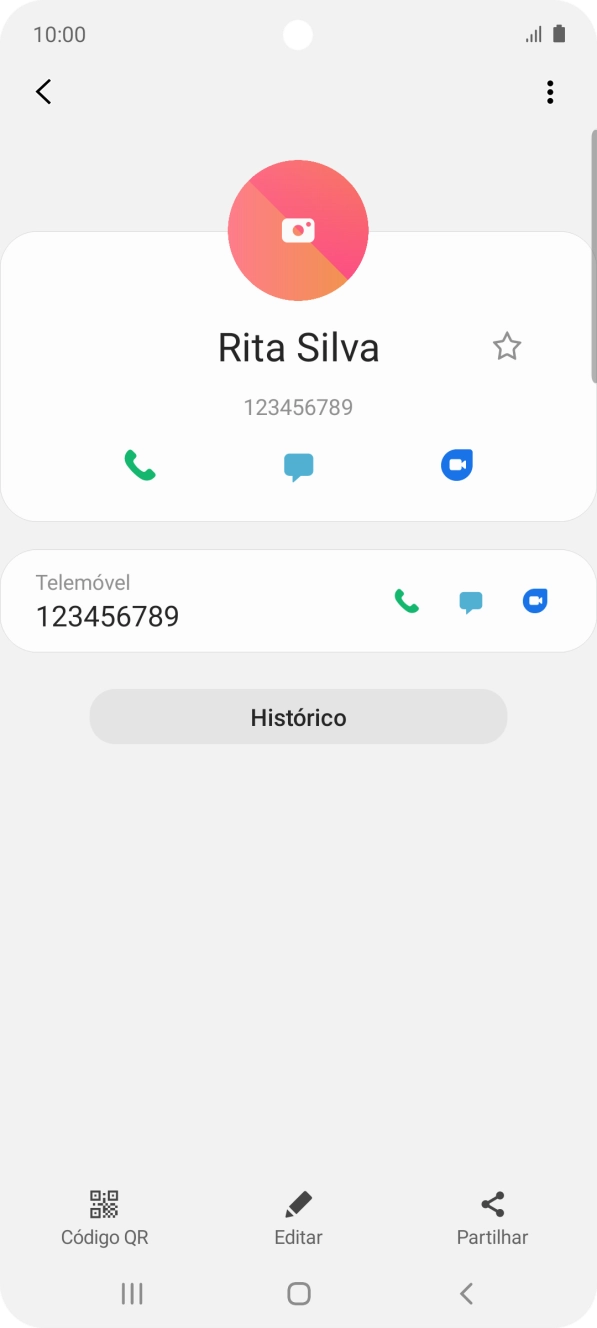 Prima a tecla de início para terminar e voltar ao ecrã inicial.
