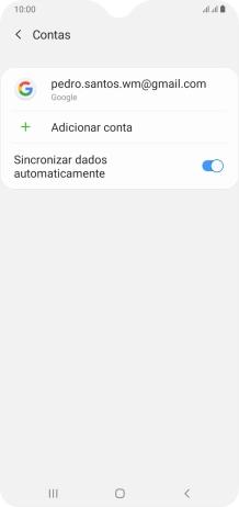 Prima a tecla de início para terminar e voltar ao ecrã inicial.