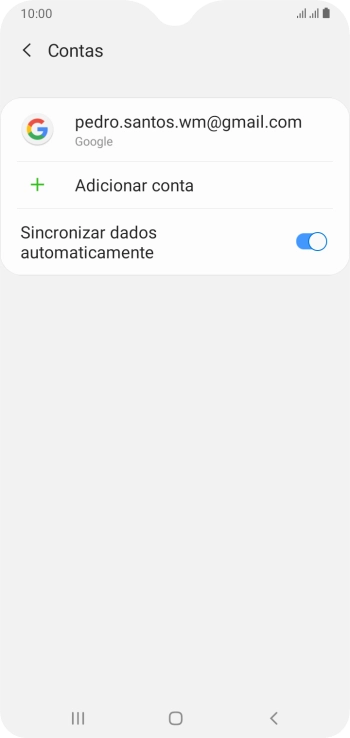 Prima a tecla de início para terminar e voltar ao ecrã inicial.