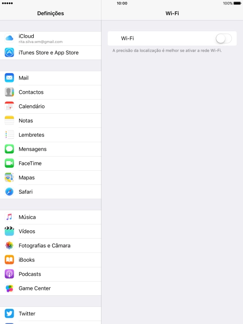 Prima iCloud.