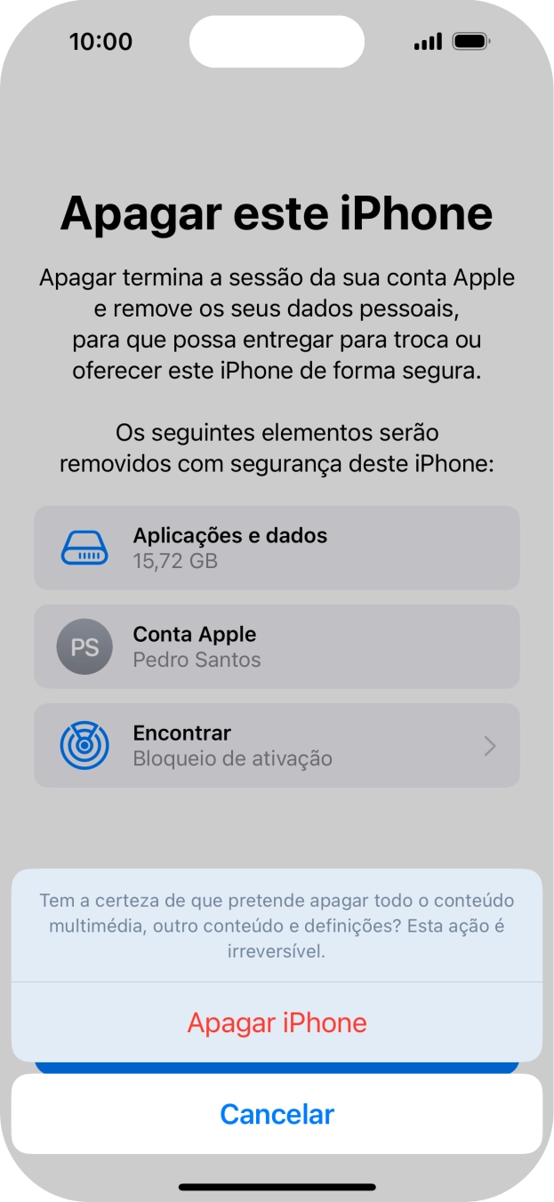 Prima Apagar iPhone.
