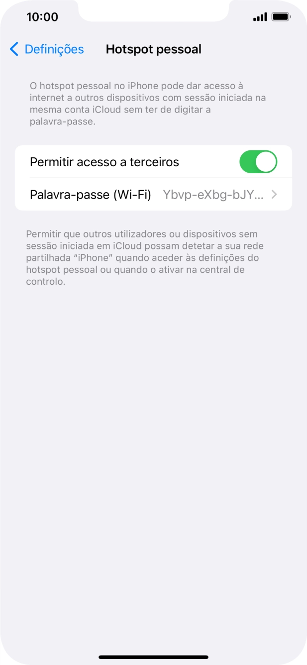 Para voltar ao ecrã inicial, deslize o dedo de baixo para cima a partir da base do ecrã.