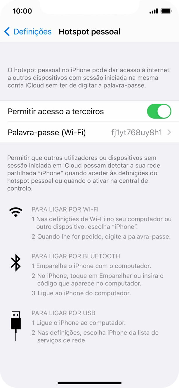 Para voltar ao ecrã inicial, deslize o dedo de baixo para cima a partir da base do ecrã.