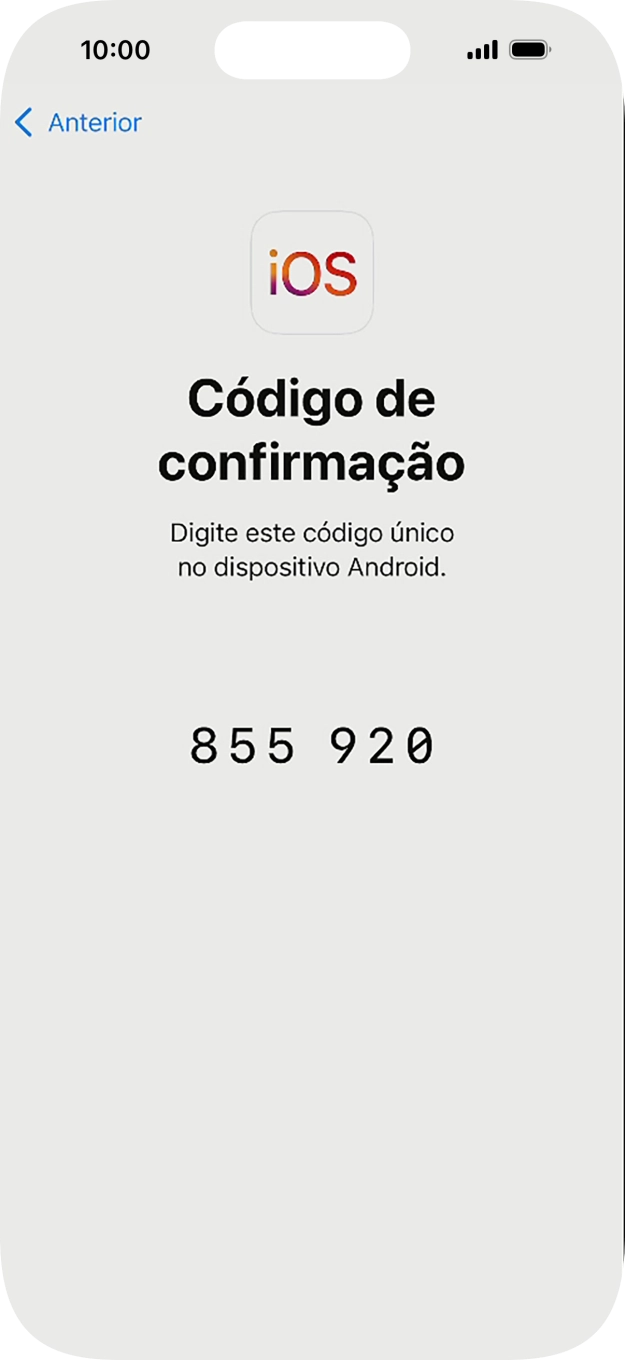 Siga as indicações no ecrã e na app 