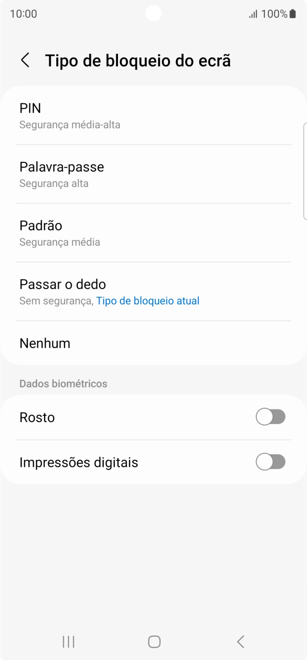 Prima Impressões digitais.