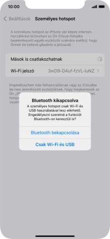 Amennyiben ki van kapcsolva a Wi-Fi, válaszd a Csak Wi-Fi és USB lehetőséget.