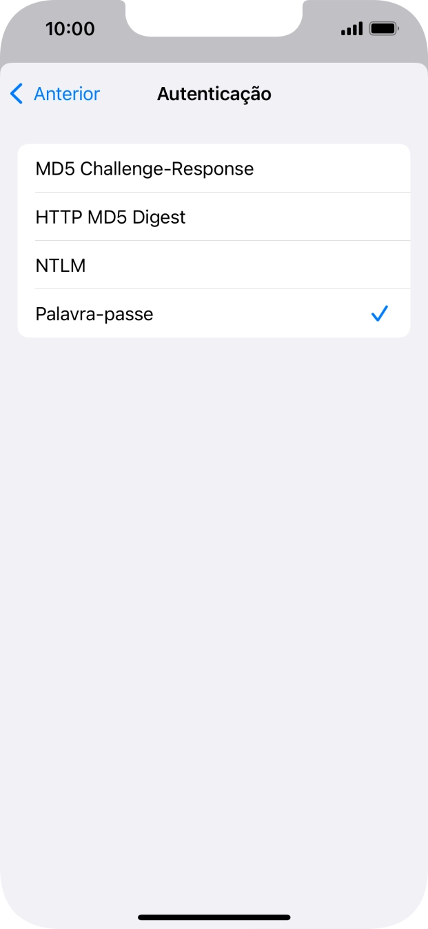 Prima Palavra-passe.