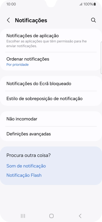 Prima Notificações de aplicação.