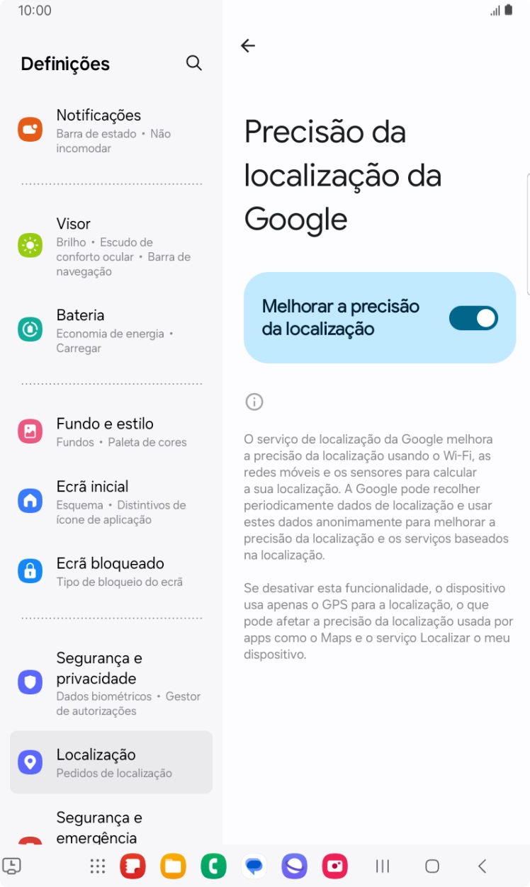 Se premir o indicador junto a 