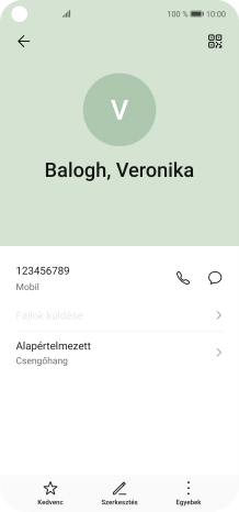 Húzd az ujjad felfelé a kijelző aljáról, hogy visszatérj a kezdőképernyőhöz.
