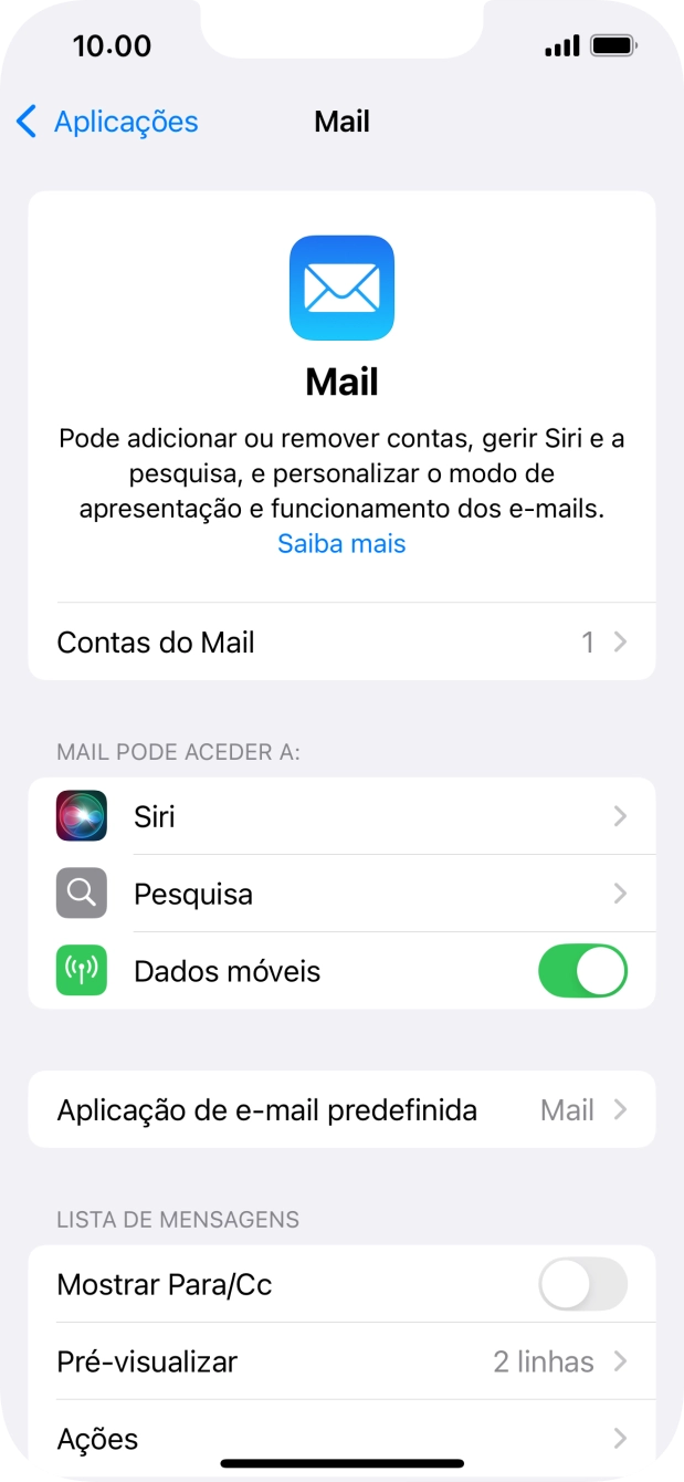 Prima Contas do Mail.
