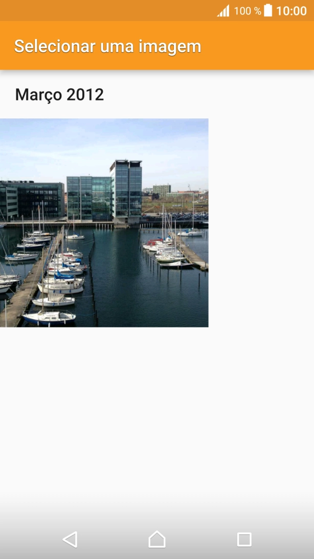 Prima a imagem pretendida.