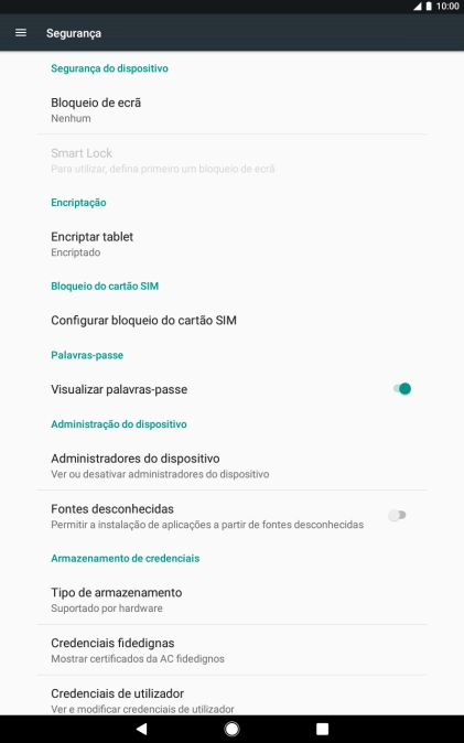 Prima a tecla de início para terminar e voltar ao ecrã inicial.