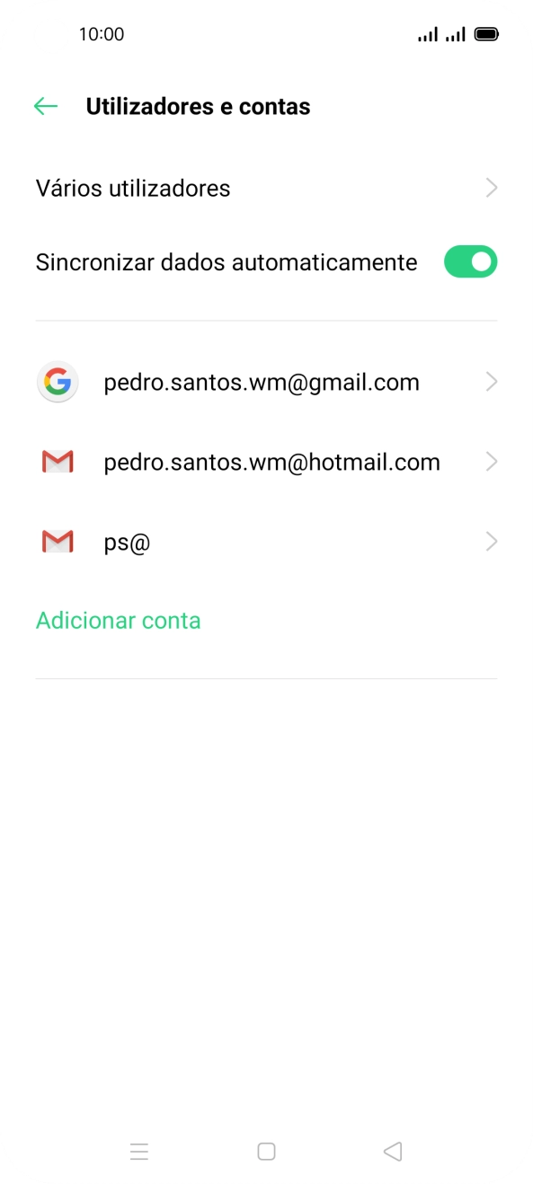 Prima o indicador junto a 