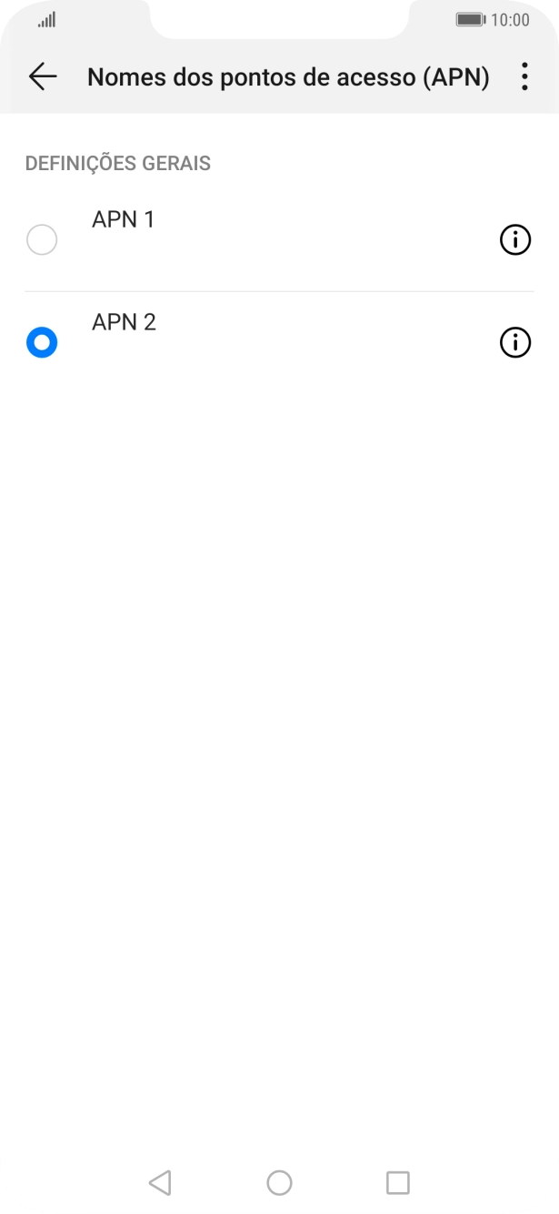 Prima a tecla de início para terminar e voltar ao ecrã inicial.
