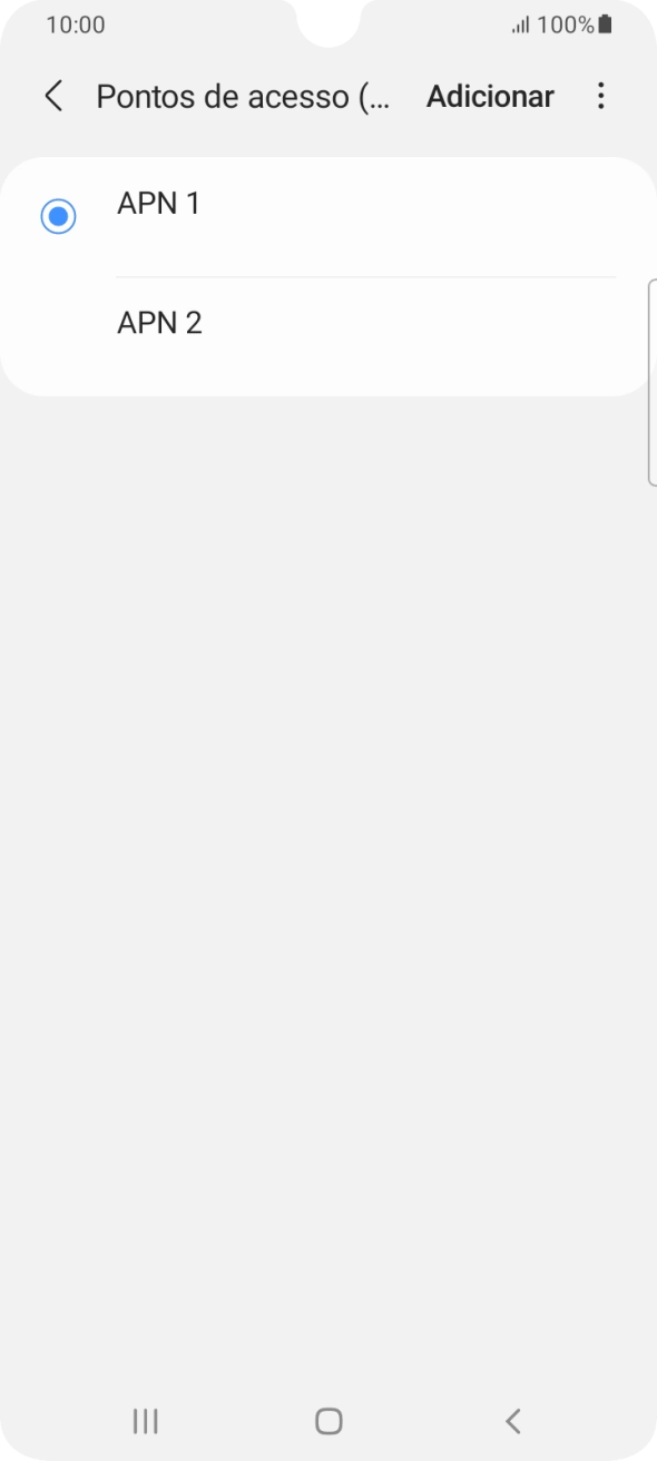 Prima a tecla de início para terminar e voltar ao ecrã inicial.