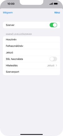 Válaszd a Hitelesítés lehetőséget.