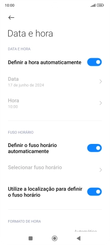 Prima a tecla de início para terminar e voltar ao ecrã inicial.