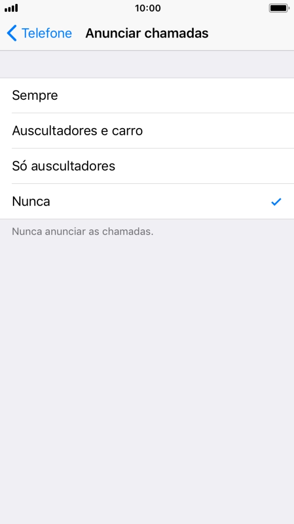Prima Sempre para ativar a função sempre que o perfil silencioso está desativado.