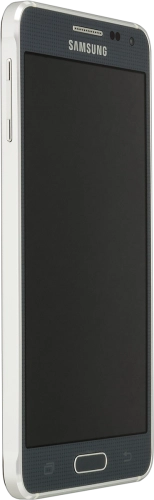 Imagen 3: Vista del lateral izquierdo del Samsung Galaxy Alpha - DarkGray