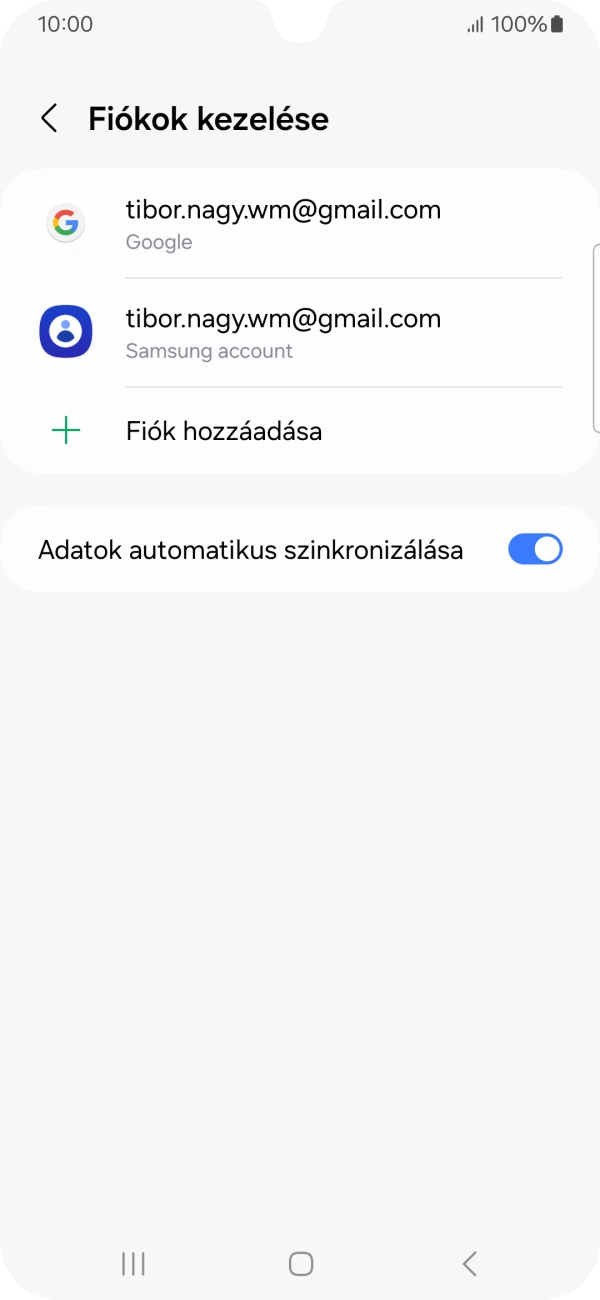 A befejezéshez, és ahhoz, hogy visszatérhess a főképernyőhöz, nyomd meg a főgombot.