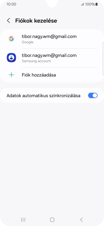A befejezéshez, és ahhoz, hogy visszatérhess a főképernyőhöz, nyomd meg a főgombot.