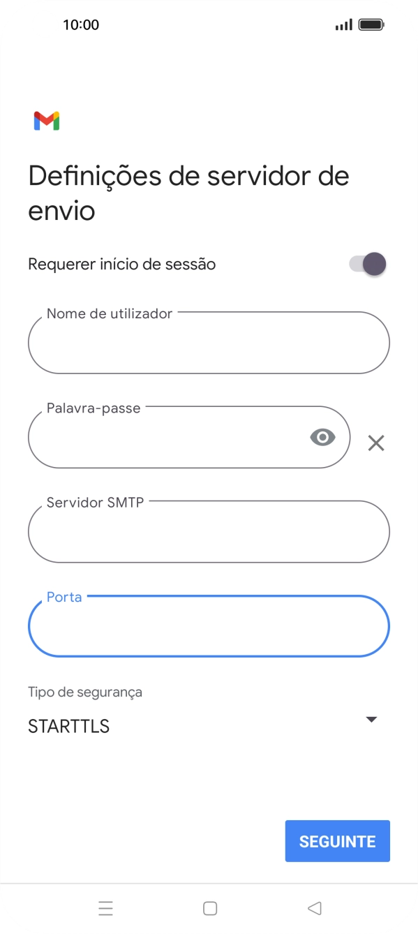 Prima a lista suspensa junto a 