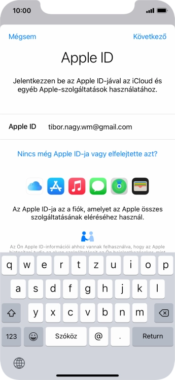 Válaszd a Következő lehetőséget.