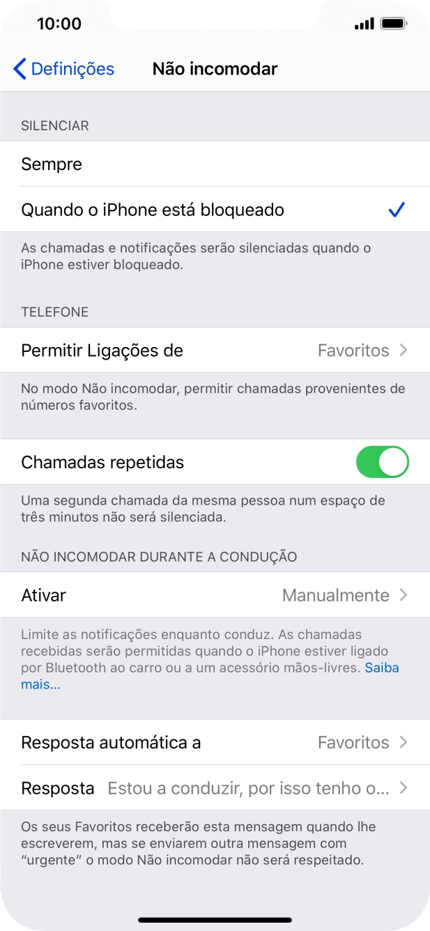 Prima Resposta automática a.