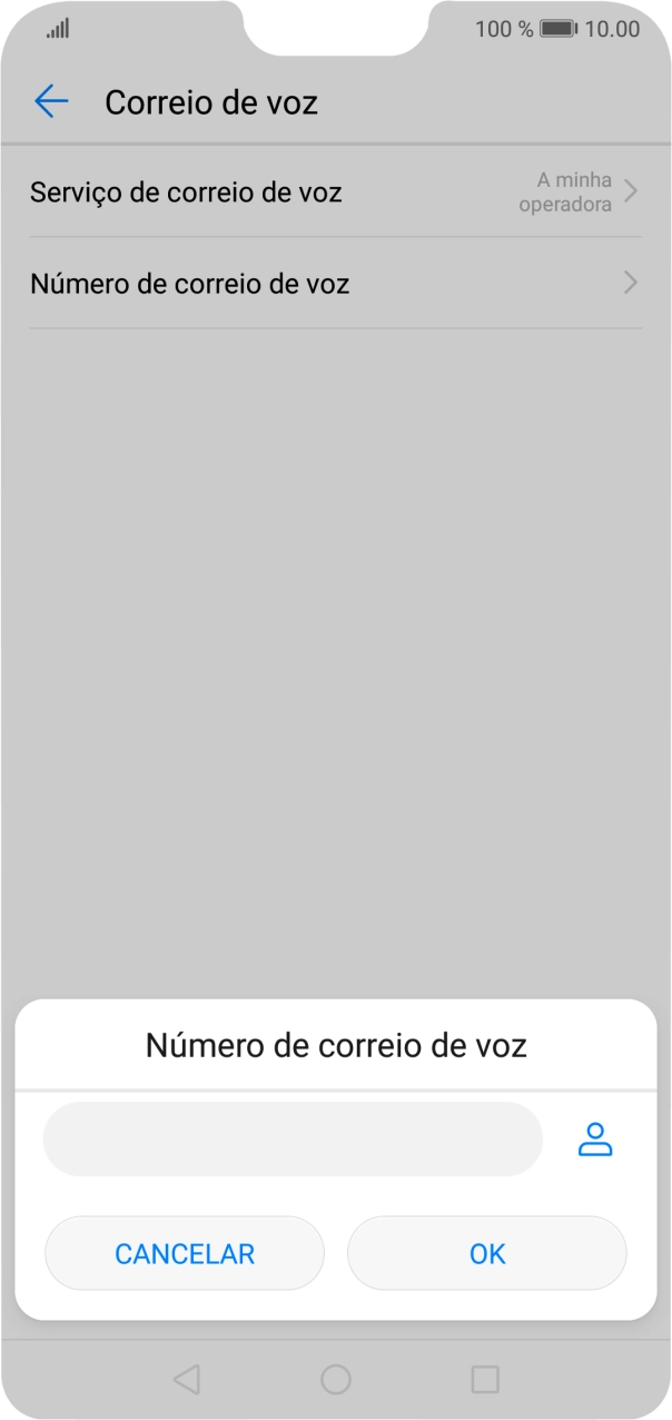 Introduza 123 e prima OK.