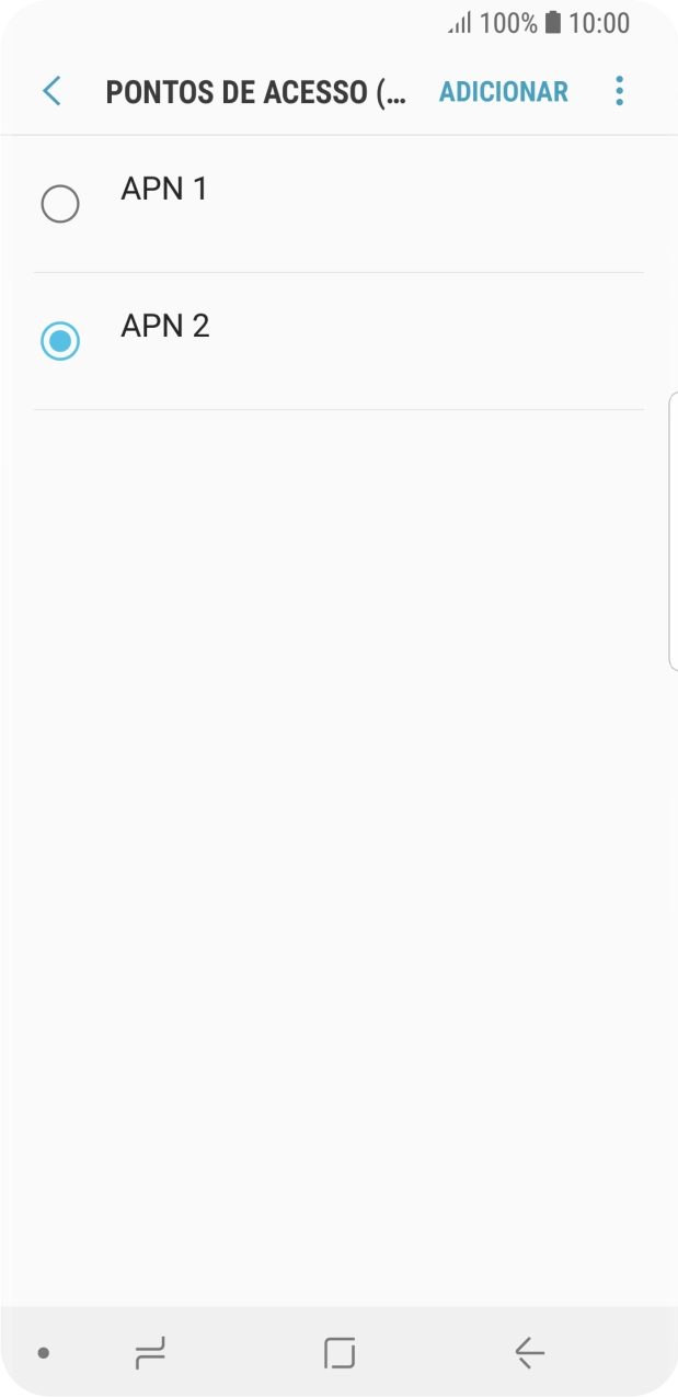 Prima a tecla de início para terminar e voltar ao ecrã inicial.