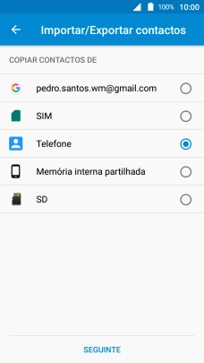 Prima SEGUINTE.