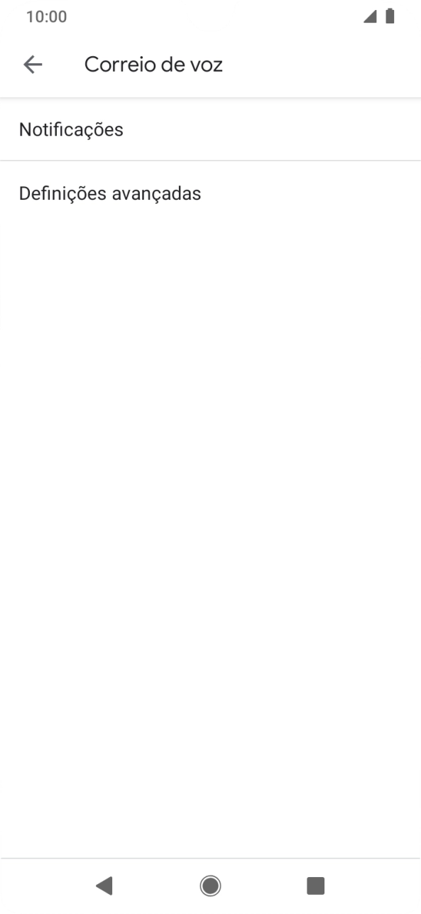 Prima Definições avançadas.