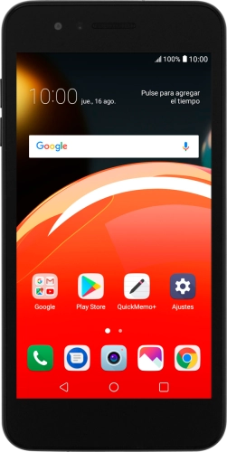 Imagen 1: Vista frontal del LG K8 (2018) - Black