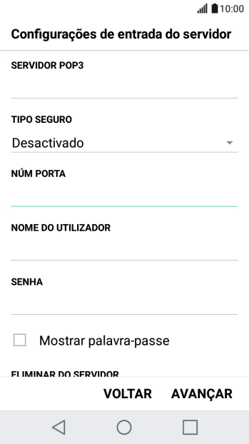 Prima o campo sob 