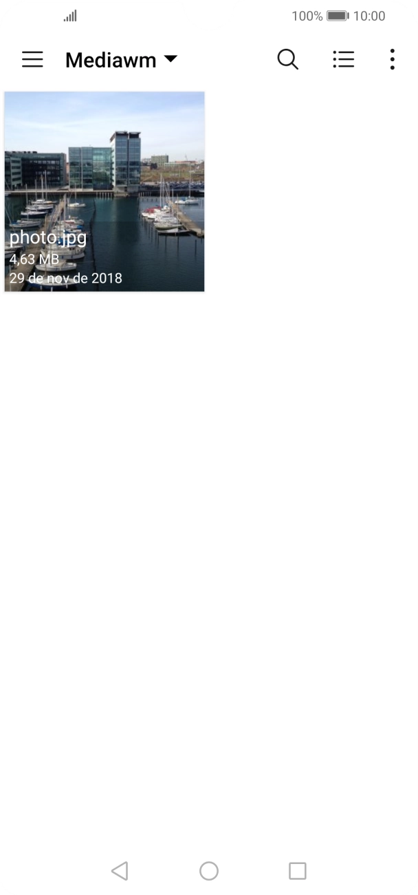 Prima a imagem pretendida.