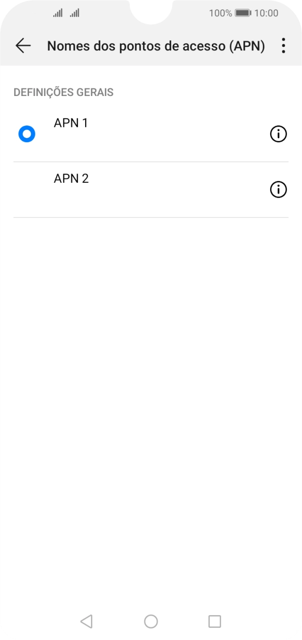 Prima a tecla de início para terminar e voltar ao ecrã inicial.