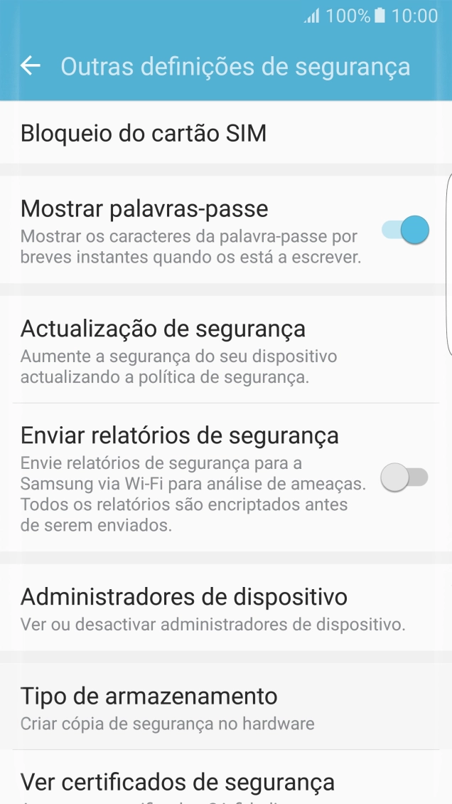 Prima Bloqueio do cartão SIM.