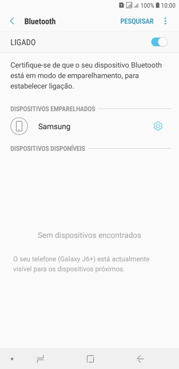 Prima a tecla de início para terminar e voltar ao ecrã inicial.